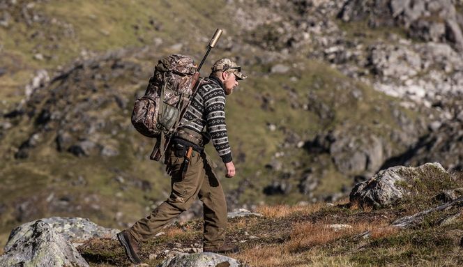 Vorn Jaksekk har også vekket interesse hos yrkesgrupper som bærer våpen i det daglige. Kanskje vi ser Vorn sekker på norsk soldater om noen år? Foto: Fotograf
