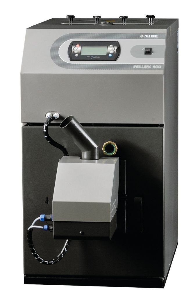 Pellets: En pelletsovn gjør biofyringen mer automatisert. Foto: NIBE