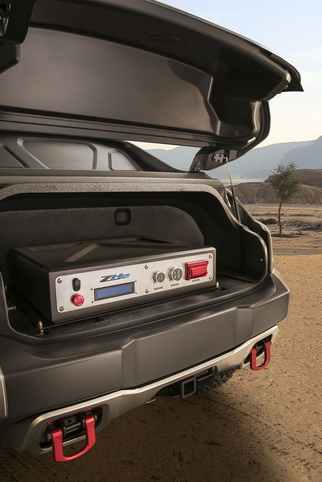 EPTO bak i ZH2 kan by på kraftforsyning i felt. Bilde: Chevrolet