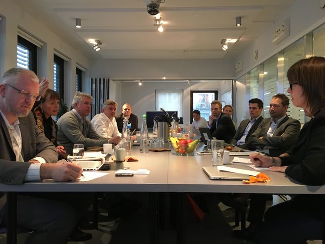 Store bransjenavn som Accenture, Atea, Basefarm, Telia, HP, IBM, Microsoft, Oracle, Sopra Steria og Telenor var alle innkalt til IKT-Norges toppledermøte tirsdag. Foto: Martin Braathen Røise