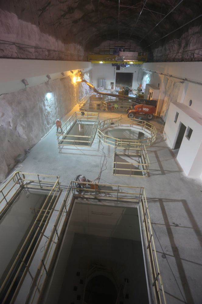 Den nye Rosten kraftstasjon, som skal settes i drift våren 2018, får tre francisaggregater av ulik størrelse. Foto: Øyvind Lie