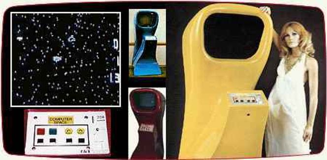 Computer Space fra Atari. Bilde: Foto