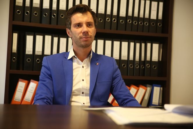 Marcin Krakowski er forsvarsadvokaten til mannen som er dømt etter at en nordkoreansk arbeider omkom under sveising av skroget på det norske seismikkskipet Polar Empress. Foto: Lars Taraldsen