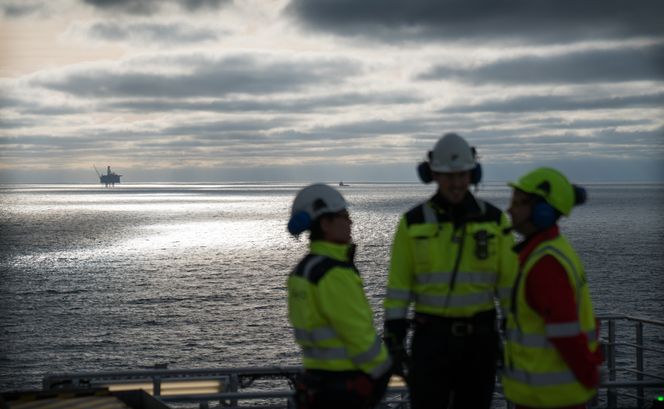 Ivar Aasen-feltet samordner en rekke løsninger med nabofeltet Edvard Grieg, som er godt synlig på en klarværsdag. Foto: Eirik Helland Urke