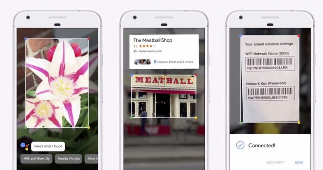 Google Lens er teknologi som skal integreres i flere av Googles eksisterende og kommende produkter. Den handler om å forstå hva systemet egentlig ser, for eksempel gjennom et mobilkamera. Bilde: Google