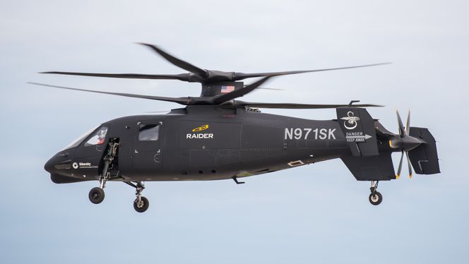 S-97 Raider har testfløyet i halvannet år. Foto:  Sikorsky