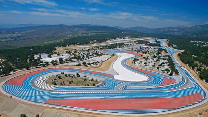 Circuit Paul Ricard er 5,8 kilometer og har 13 svinger. Foto: Circuit Paul Ricard