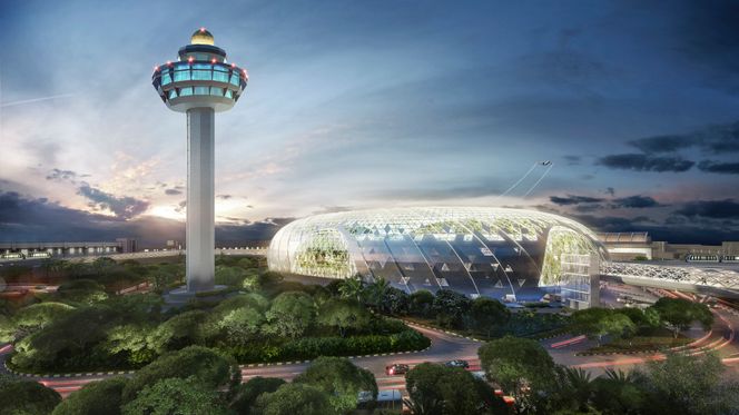Ved å bygge den nye terminalen håper flyplassen på å beholde tittelens om verdens beste flyplass. Foto:  Changi Airport Group