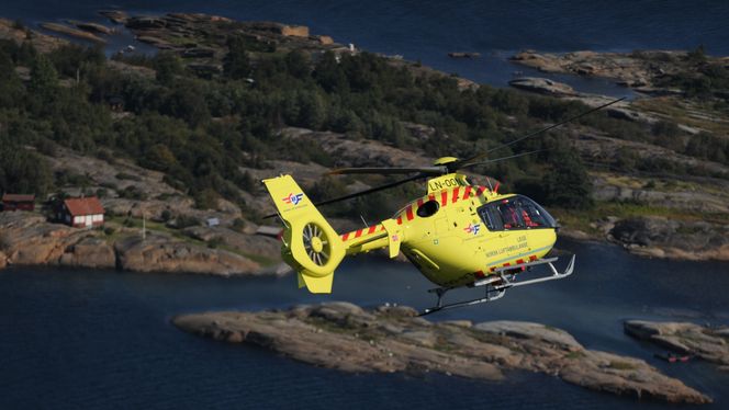 Et av dagens H135P2+ som nå skal erstattes. Bilde: Norsk luftambulanse