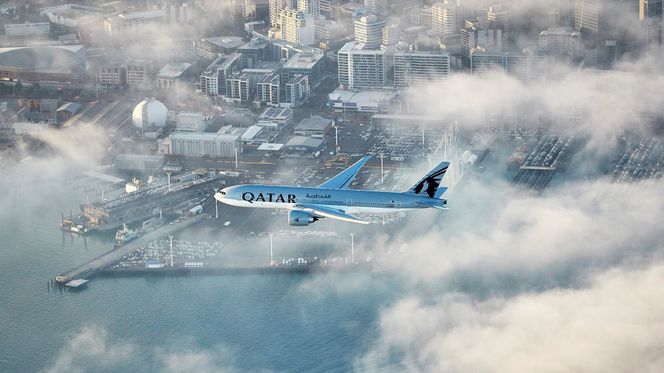Ruta mellom Doha og Auckland regnes gjerne som verdens lengste. Foto:  Qatar Airways
