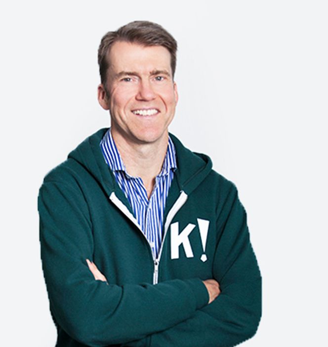 Erik Harrell, CEO i Kahoot. Foto: Kahoot