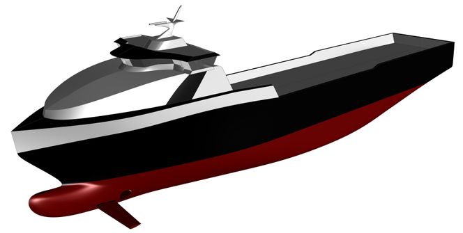 Eirik Bøckmann og Audun Yrke har bygget modellen selv. Foto:  Wavefoil