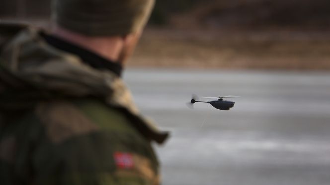 Norsk PD-100 under testing på Rygge. Foto: Eirik Helland Urke