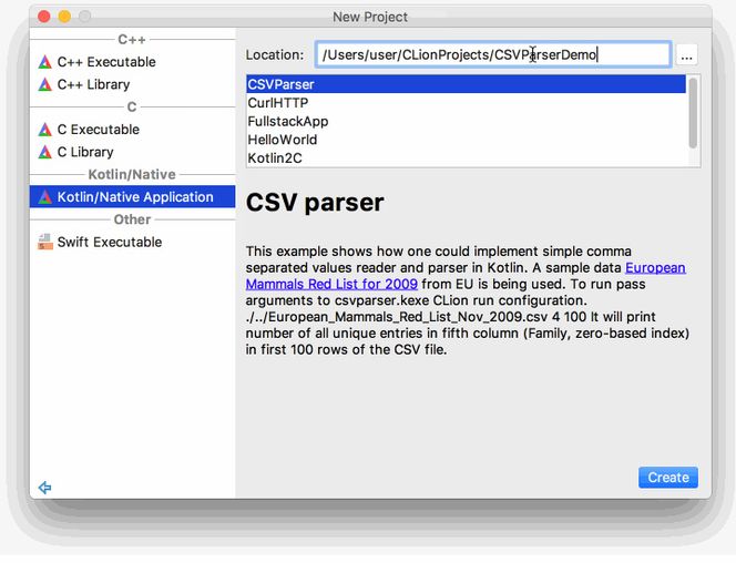 Snart kan man opprette Kotlin/Native-prosjekter i Jetbrains CLion. Bilde: Jetbrains