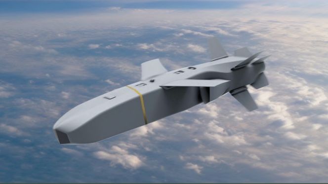 Det tyrkiske missilet SOM-J kan bli en konkurrent for JSM i buken på F-35 etter hvert. Foto:  Roketsan