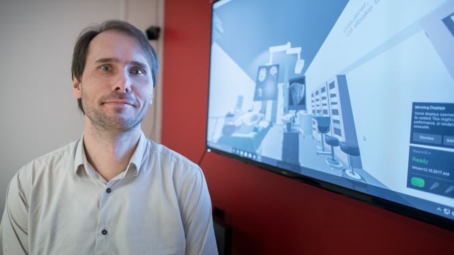 Frank Lindseth ved Telenor-NTNU AI-Lab. Bilde: Eirik Helland Urke