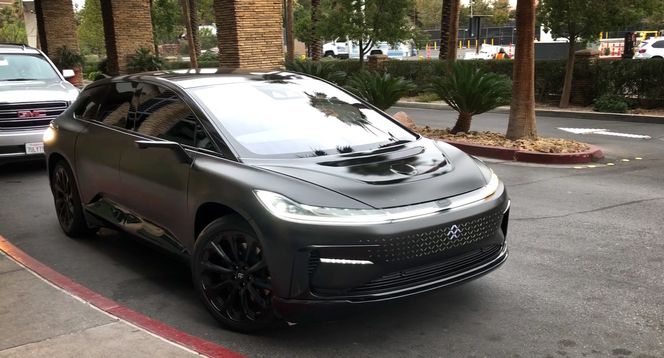 I fjor fant vi Faraday Future på gata i Las Vegas. Nå er det trøbbel for utbryterne fra Tesla. Foto:  Jan M. Moberg