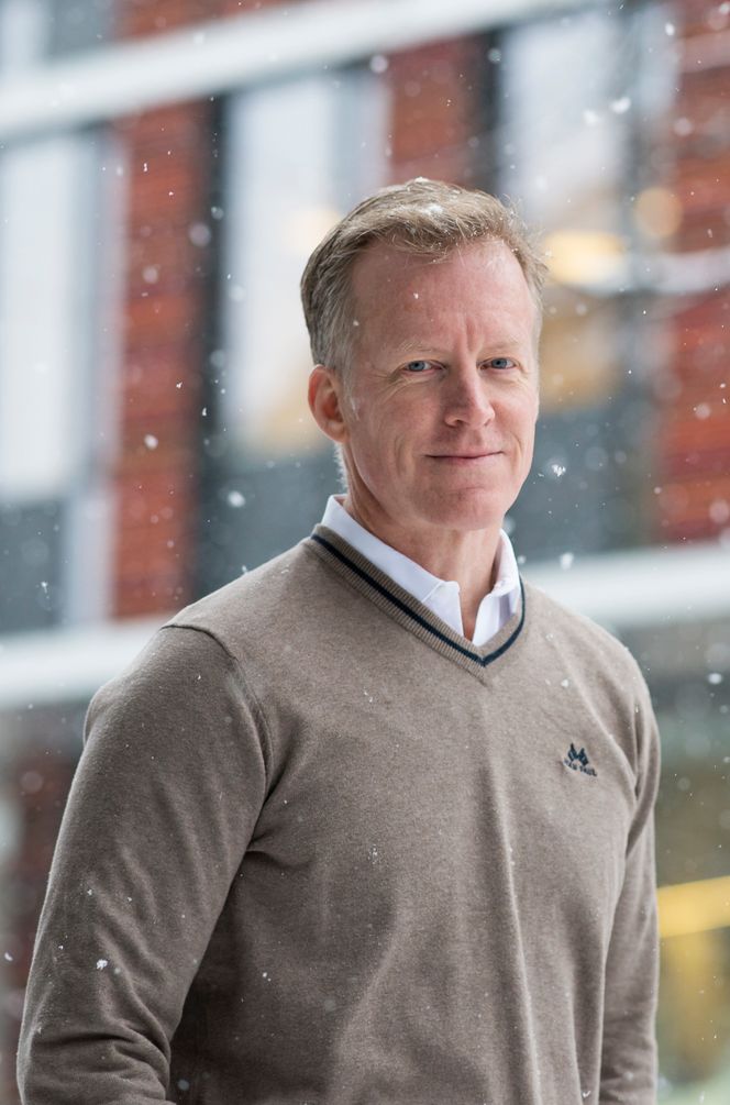 – Jeg er veldig glad og stolt over at vi nå har blitt et universitet, sier OsloMet-rektor Curt Rice. Foto: OsloMet