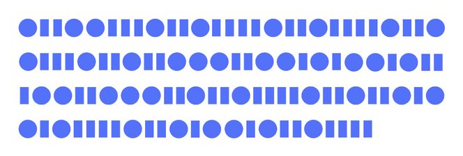 Kodet melding i forbindelse med Google I/O 2018. Illustrasjon: Google