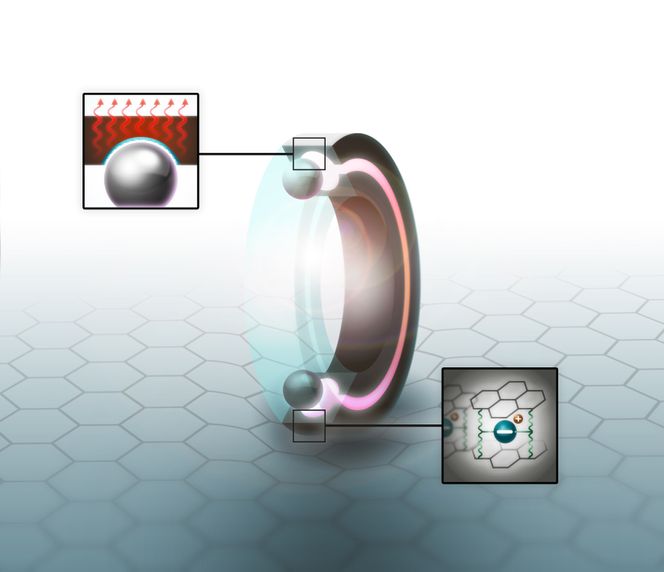 En lag på lag-struktur skal forhindre at grafen-lagene klistrer seg sammen. Foto: Graphmatec