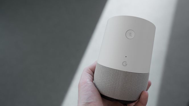 Google Home. Foto: Eirik Helland Urke