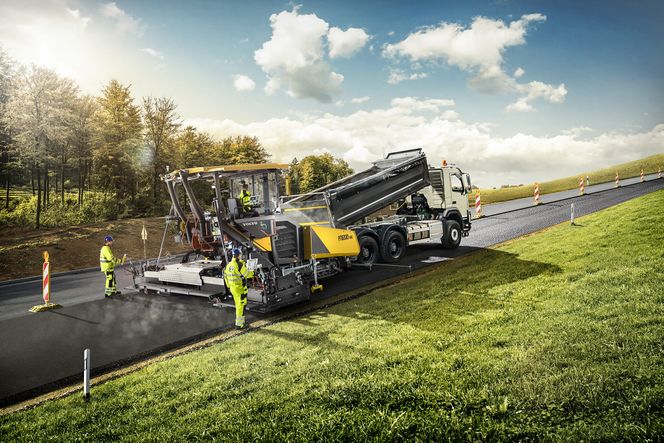 Oppgraderte asfaltutleggere fra Volvo er alltid spennende nyheter. Bilde: VolvoCE