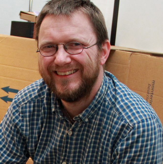 Petter Reinholdtsen, her ved en tidligere anledning. Bilde: Harald Brombach