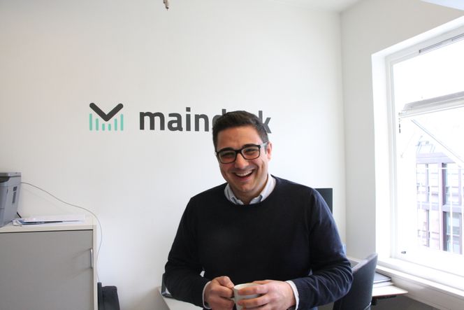Gründer og daglig leder i Maindeck, Sasan Mameghani. Foto:  Tore Stensvold