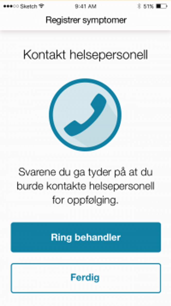 USIT-appene kan bli tatt i bruk i helsevesenet.