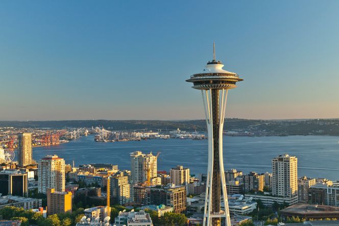 Etter 56 år var utsiktstårnet modent for restaurering. Foto: Space Needle