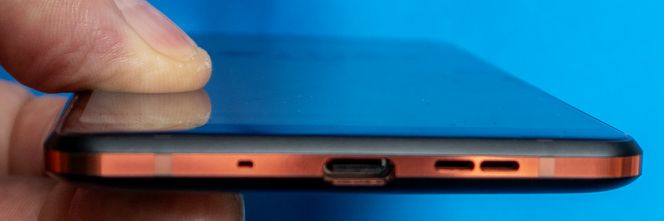 Nokia 7 Plus med kobberlook. Foto: Odd Richard Valmot