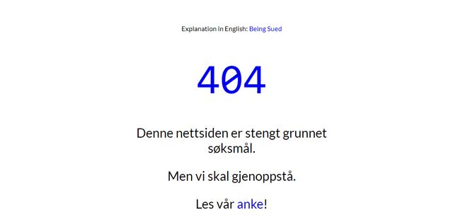Slik ser nettsiden til Rettspraksis.no ut nå. Skjermbilde: Rettspraksis.no
