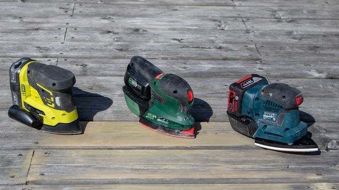 Planslipere: Slike slipemaskiner er uvurderlige for å komme til i hjørner og til små slipejobber. Foto: Odd Richard Valmot