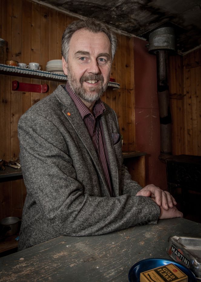 Direktør i Norsk vegmuseum, Geir Atle Stormbringer. Foto: Morten Reiten/Norsk vegmuseum