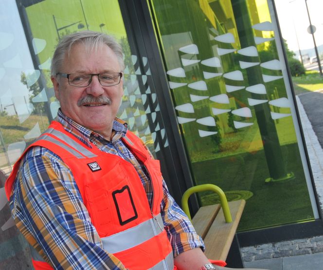 Statens vegvesens prosjektleder for metrobussen i Trondheim, Terje Fiksdal. Foto: Martin Gramnæs/arkiv