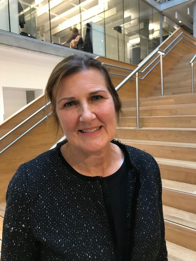 Administrerende direktør i Nye Veier, Ingrid Dahl Hovland. Foto:  Martin Gramnæs