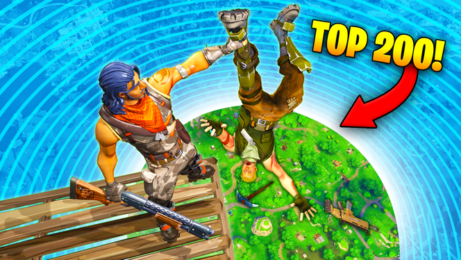 Red Arcades video «Top 200 funniest fails in Fortnite» er sett 62 689 300 ganger. Skjermbilde: Red Arcade