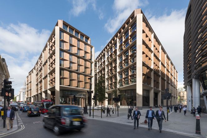 Bygget ligger like i nærheten av St. Pauls Cathedral, og stod ferdig i fjor. Foto: Nigel Young/Foster + Partners