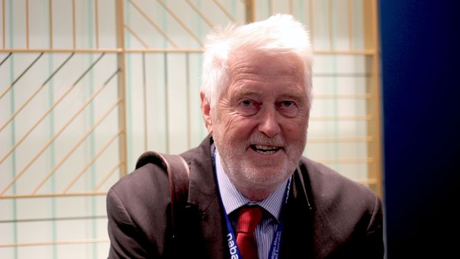 Tidligere teolog og professor - nå solgründer i Afrika - Stein Skjørshammer, under Nordic-African Business Summit i Oslo. Foto:  Adrian Broch Jensen