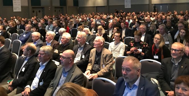 Omlag 700 fjell og tunnelfolk er samlet i Oslo denne uka. Foto:  Martin Gramnæs