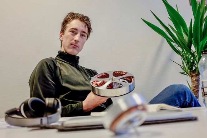 Kobber og fiber: Jørgen Selnes har startet selskapet Alva Motor Solutions for å bygge statorer og motorer med den spesielle konstuksjonsteknologien har har utviklet. Foto:  Alva Motor Solutions