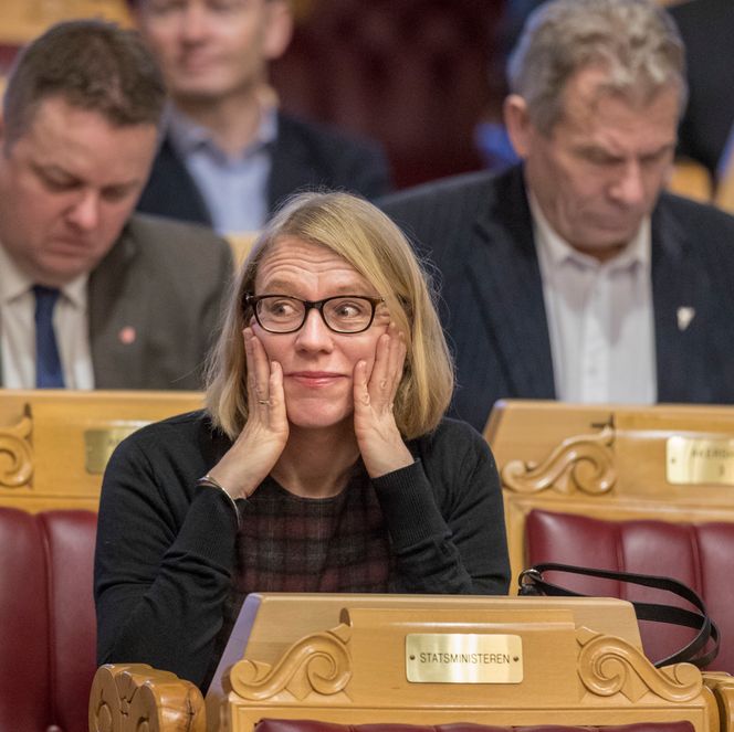 Anniken Huitfeldt (Ap) vil ha skjerpet kontroll av kobolt som brukes i elbiler og mobiltelefoner. Foto:  Ole Berg-Rusten/NTB scanpix