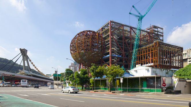 Tidlig fase: Taipei Performing Arts Centre Foto: OMA / Philippe Rualt