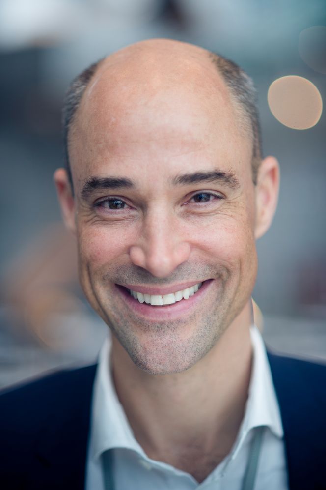 Stephen Bull i Equinor ser store muligheter for offshore vind i Sør-Korea. Foto:  Ole Jørgen Bratland.