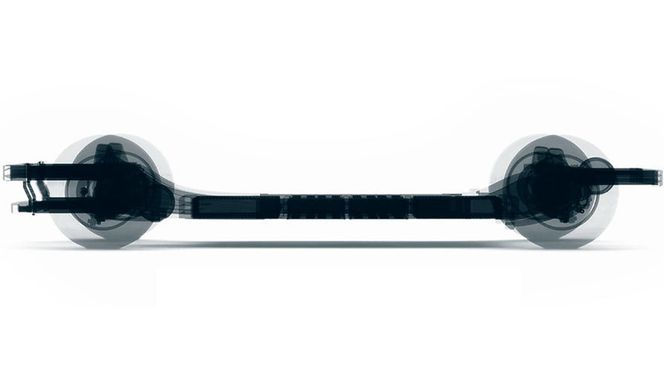 Hemmelighetsfullt: Evelozcity har bygget sin egen plattform, men har enda ikke vist frem noe kjøretøy. Ill:  Evelozcity