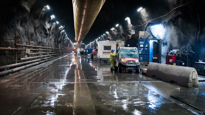 Follobanen får Nordens hittil lengste jernbanetunnel på 20 kilometer. Foto:  Eirik Helland Urke