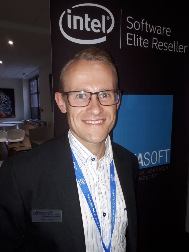 Robin Bakken, produktansvarlig i Alfasoft.
