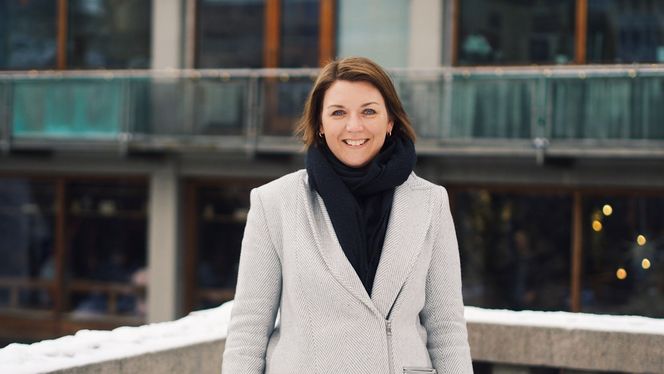 Leder i Norsk Elbilforening, Christina Bu. Foto: Copyright 2018. All rights reserved.