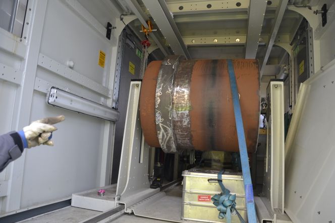 En prøve som viser hvordan den undersjøiske og fjernstyrte sveisen skal bli. Foto:  Thomas Førde