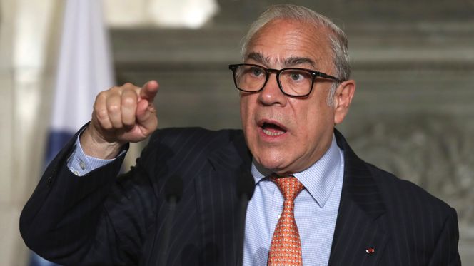 – Vi ser ikke for oss en jobbløs framtid. Men vi ser for oss store utfordringer i framtidas arbeidsmarked, sier OECDs generalsekretær Angel Gurría. Foto:  Petros Giannakouris, AP Photo / NTB Scanpix